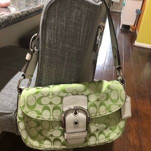 Coach saddle purse